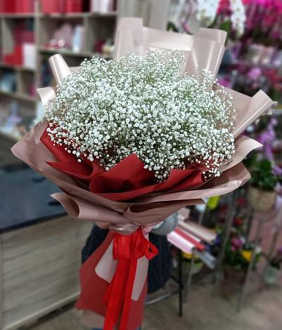Букет цветов из: Гипсофила в Тамани