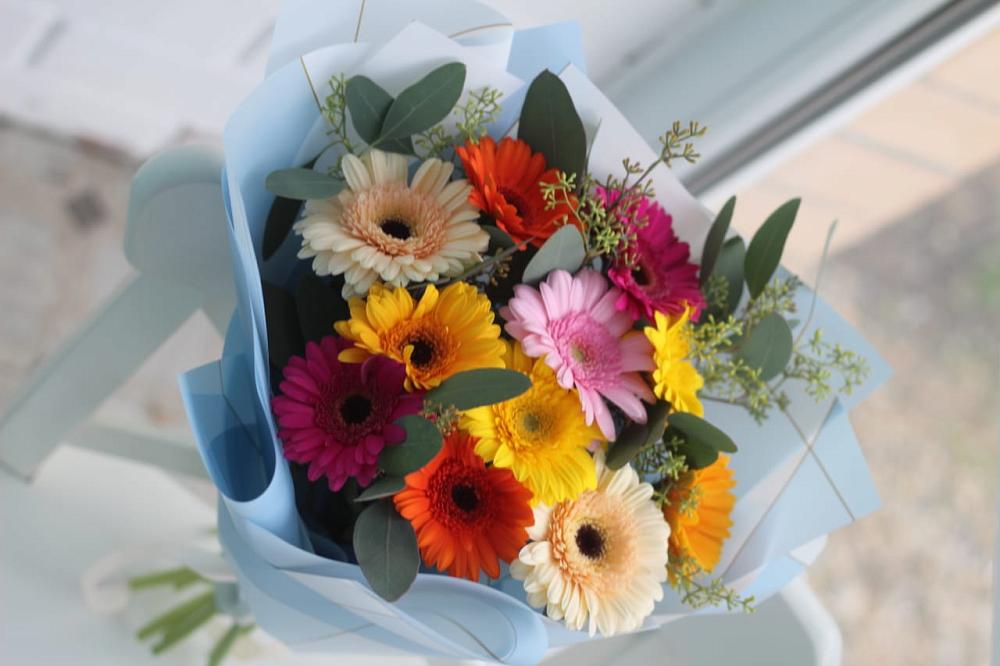 Букет цветов из: Герберы в Тамани