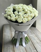 Букет 35 Белых роз #REPLACE_PRED# Тамани