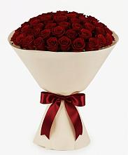 Букет 101 Бордовая роза Блэк Бакарра #REPLACE_PRED# Тамани