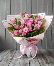 Букет Розовый кустик в Тамани