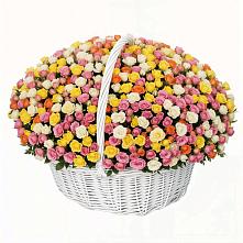 Премиум букет из: Розы #REPLACE_PRED# Тамани