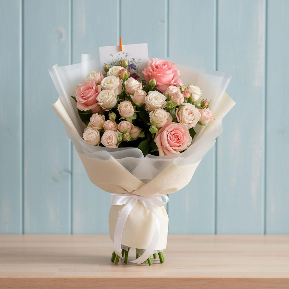 Букет цветов из: Розы в Тамани