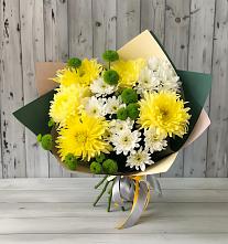 Букет цветов из:  Хризантемы в Тамани