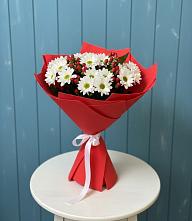 Букет цветов из:  Хризантемы в Тамани