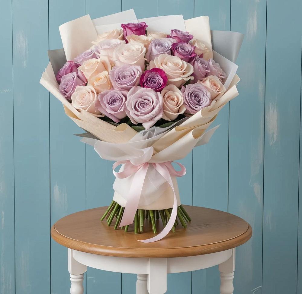 Букет цветов из: Розы в Тамани