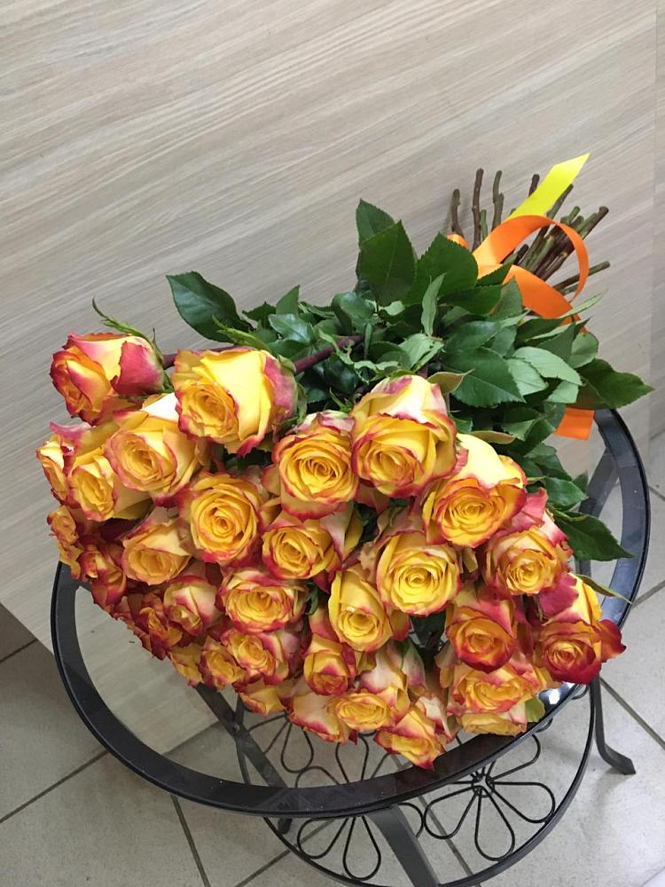 Букет Желтые розы в Тамани