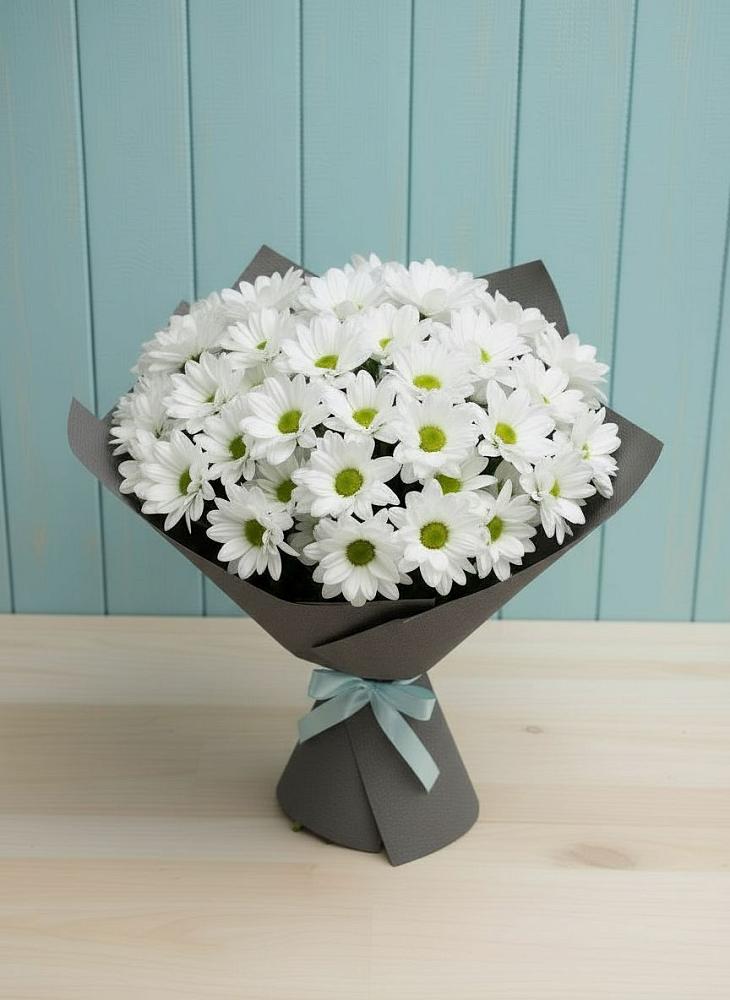 Букет цветов из: Хризантемы в Тамани