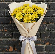 Букет цветов из:  Хризантемы в Тамани