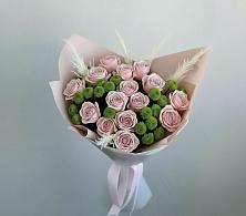 Букет цветов из:  Розы и Хризантемы в Тамани