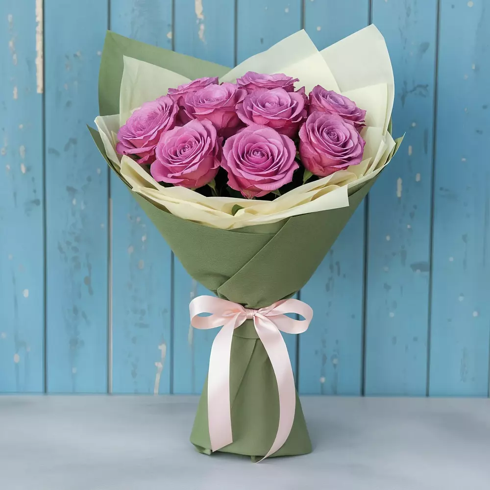 Букет Розы Фёрст Леди в Тамани